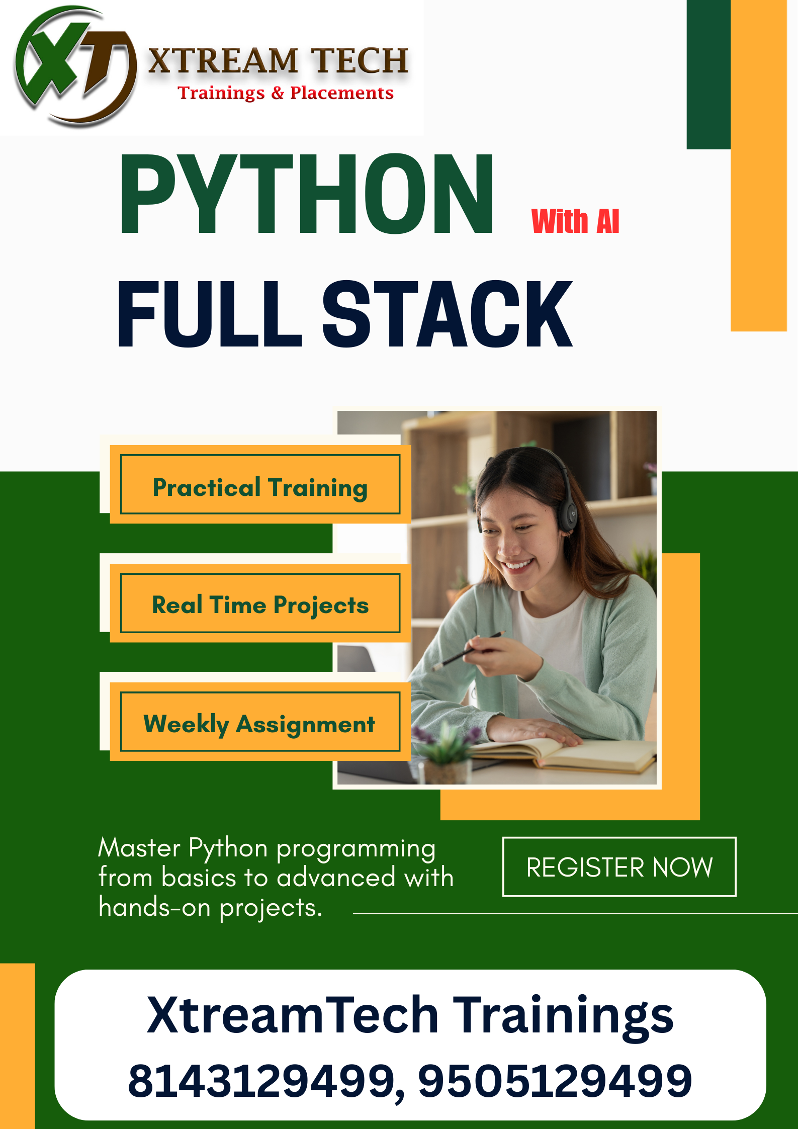 Python Full Stack Train ing - XtreamTech Trainings