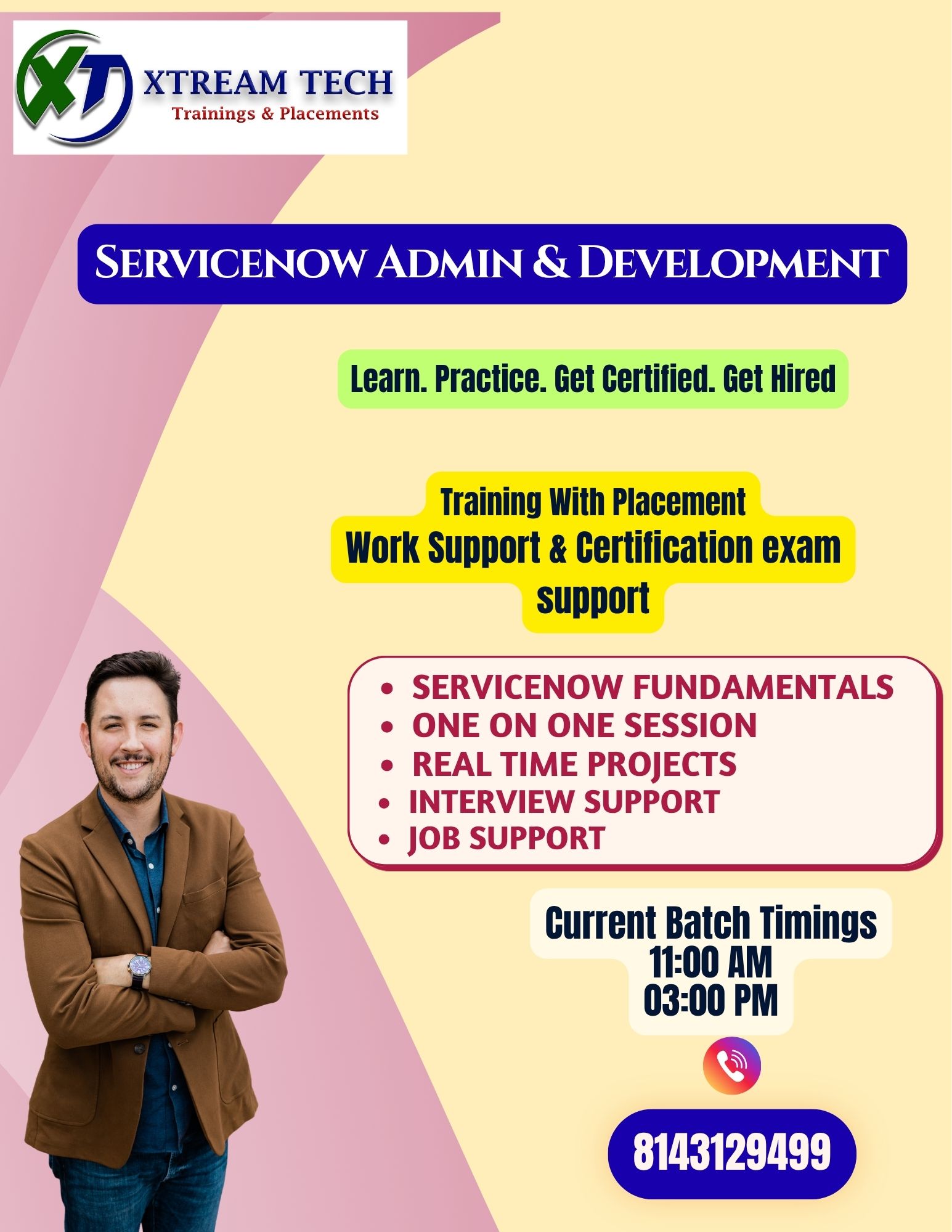 Servicenow Training With Placements